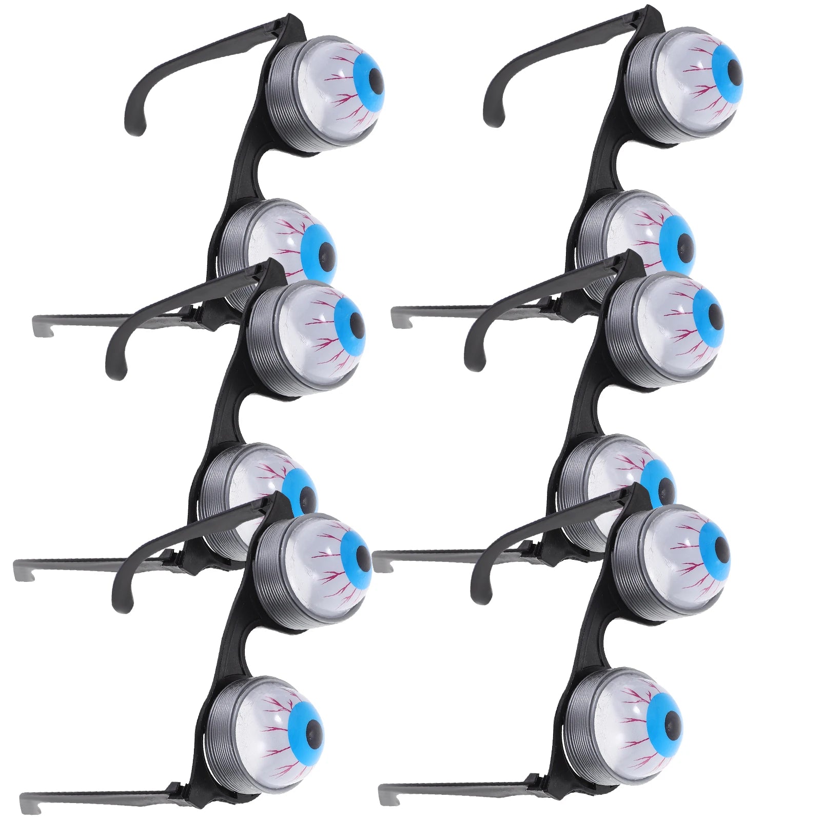 Creepy Spring Eyeball Glasses for Adults Kids Men Funny Horror Novelty Costume Accessory Halloween Party Favor Toy