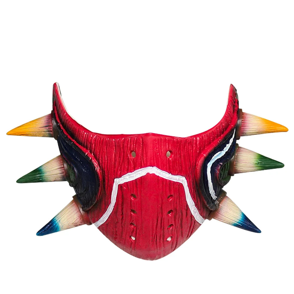 P-Jsmen The Legend of Zelda Majora Led Mask Game Cosplay Latex Face Cover for Adults Kids Halloween Cosplay Props
