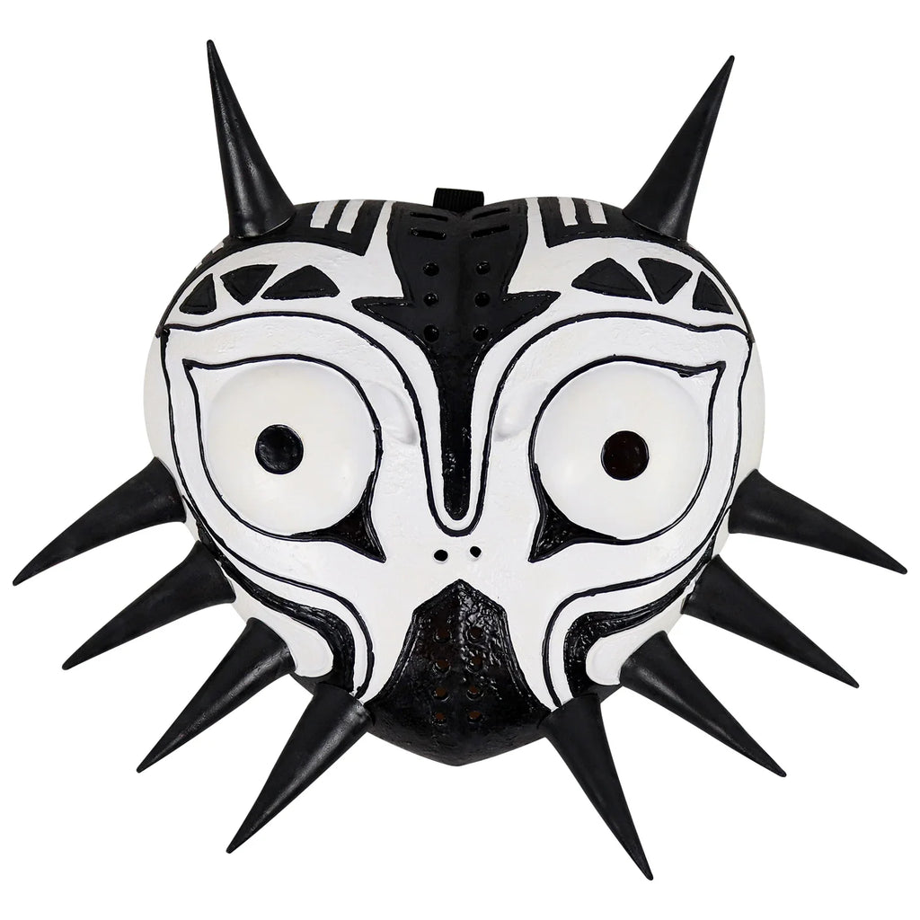 P-Jsmen The Legend of Zelda Majora Led Mask Game Cosplay Latex Face Cover for Adults Kids Halloween Cosplay Props