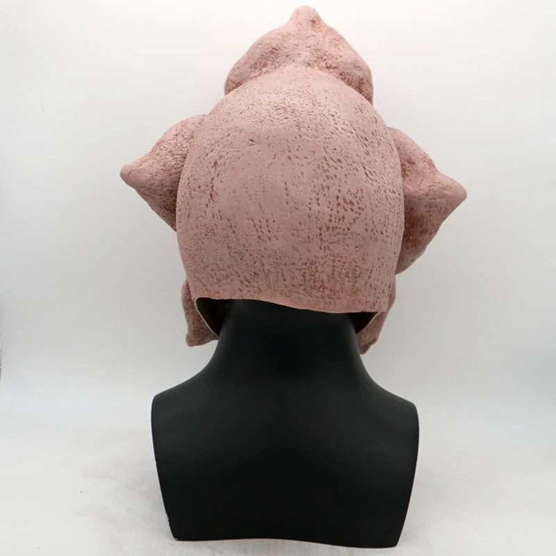 Creepy Cosplay Mask Dress Up Headgear Costume Props for Kids Adult Halloween Party Cos Costume Masks Scary Latex Full Head Masks