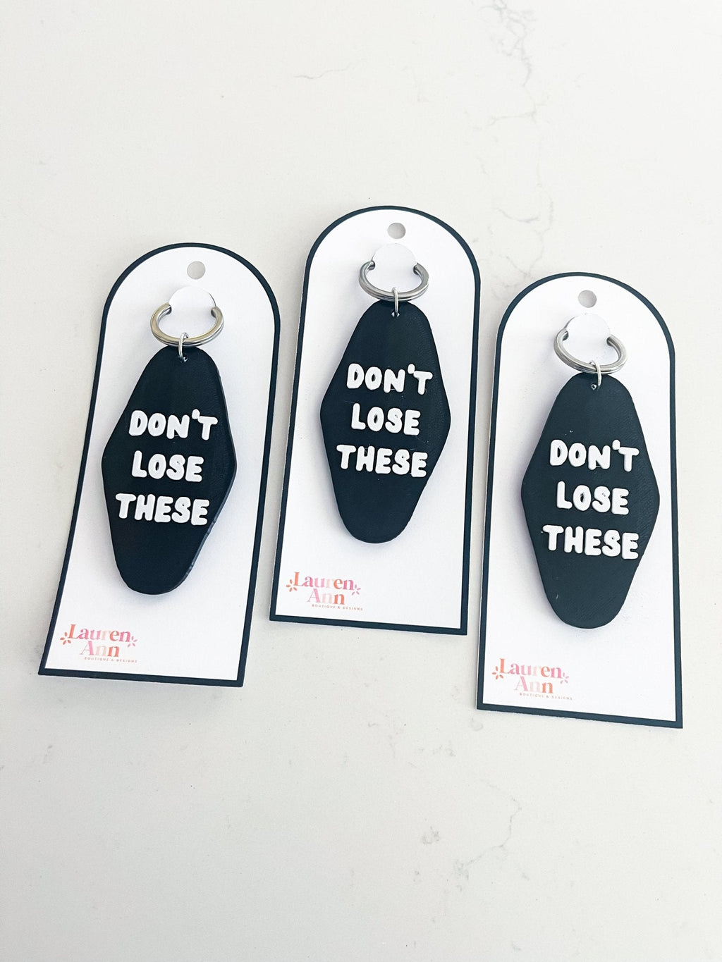 Don't Lose These Keychain