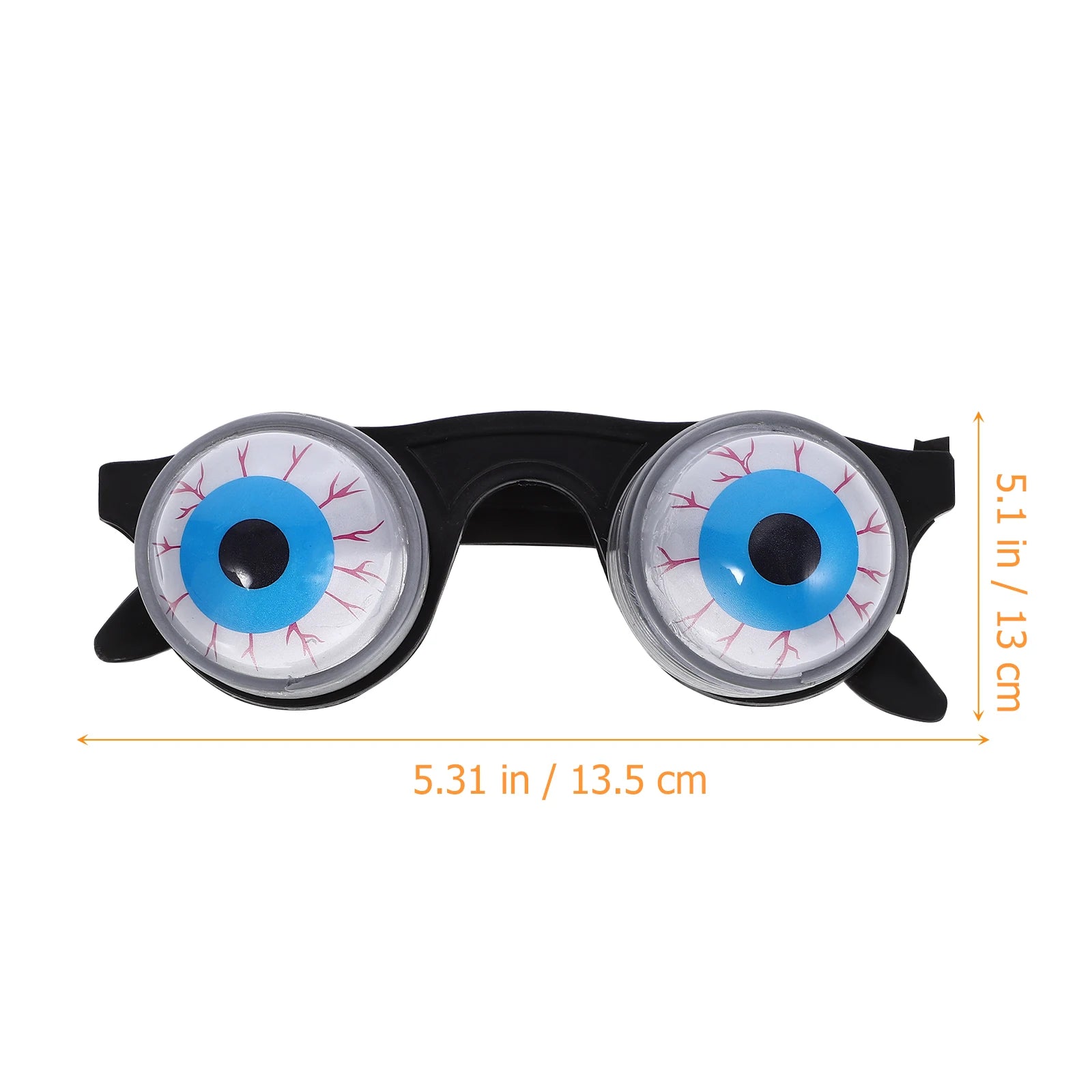 Creepy Spring Eyeball Glasses for Adults Kids Men Funny Horror Novelty Costume Accessory Halloween Party Favor Toy